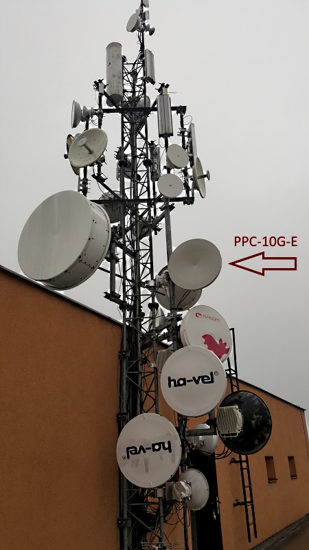 PPC-10G-E 10 Gbps Link in Kopřivnice, Czech Republic