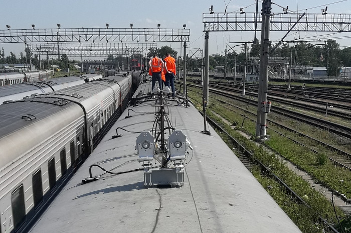PPC-10G-Rail in 11.3 Gbps Wireless Throughput Reached at Train-to-Ground  Connectivity Testing in 2020