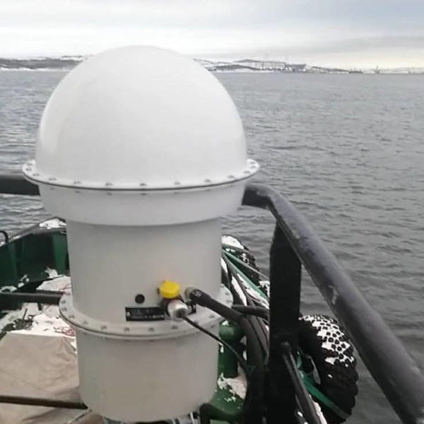 Testing of ELVA-1 SDM360-76 E-band short-range marine radar