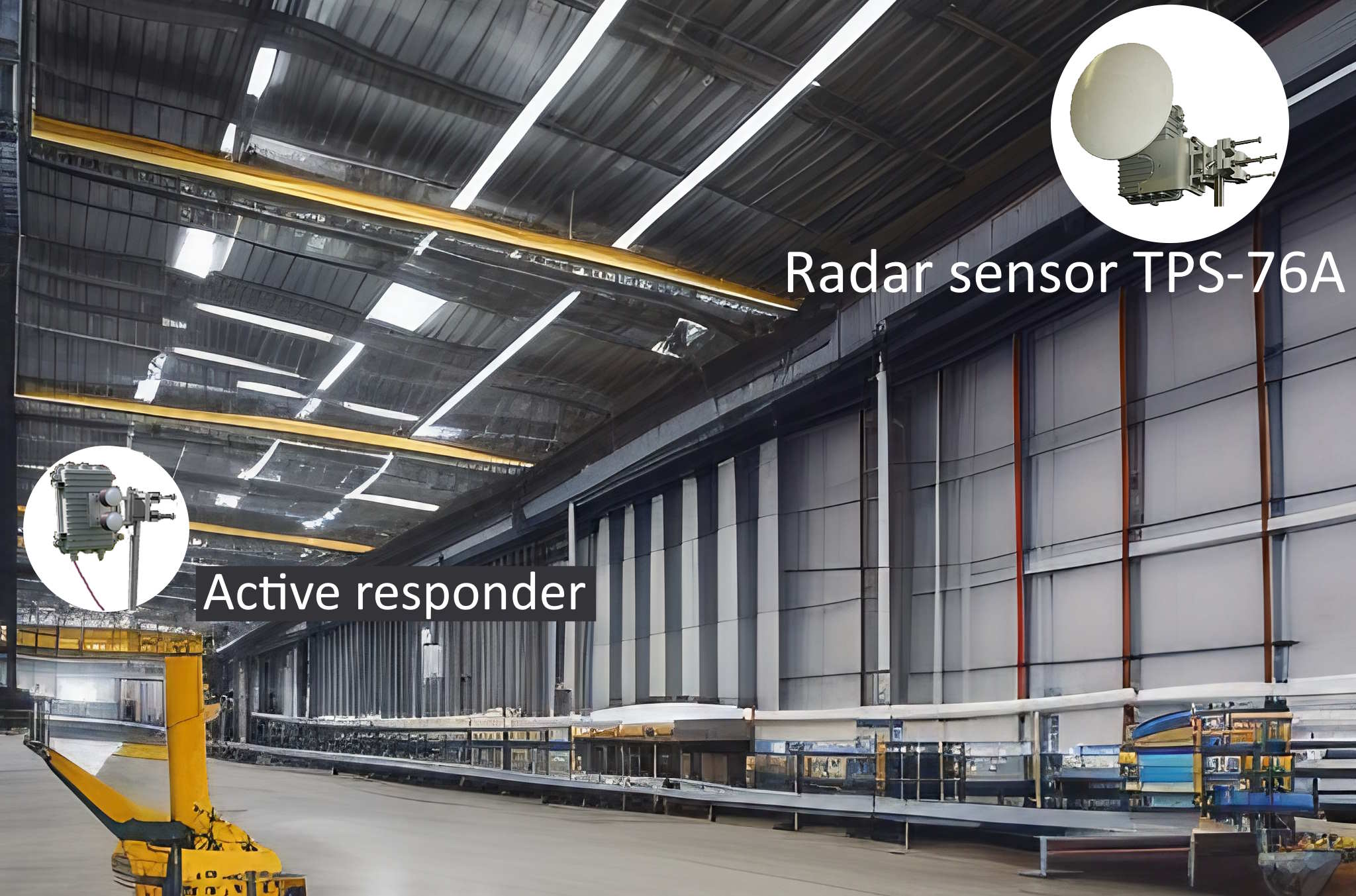 LongRange Realtime Positioning and Tracking Radar TPS76A