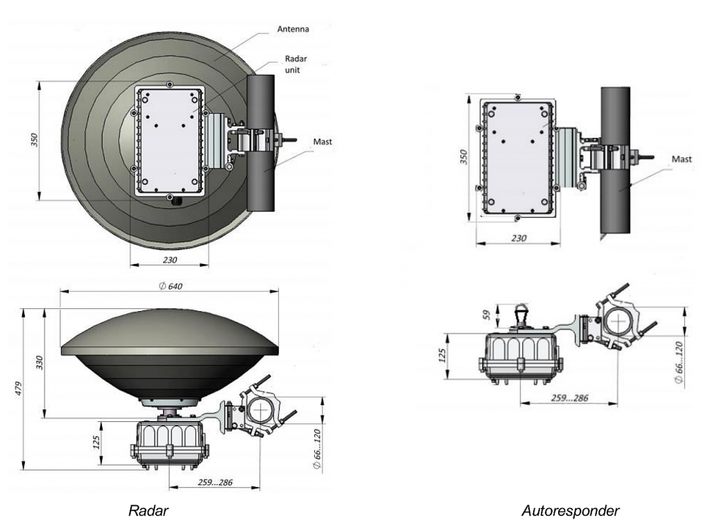 TPS-76A Real-time Position Tracking Radar Drawings