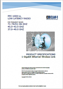PPC-1000-LL LOW LATENCY RADIO