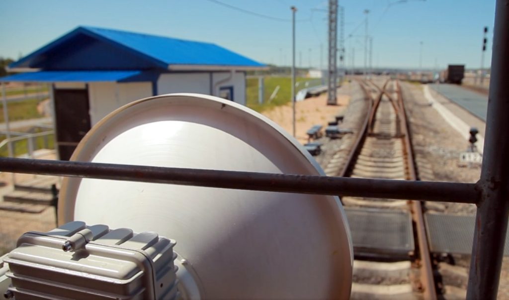 Rail radar installed on loco to control shunting operations