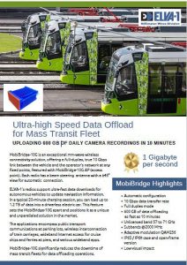 ELVA-1 booklet "Ultra-high Speed Data Offload for Mass Transit Fleet"