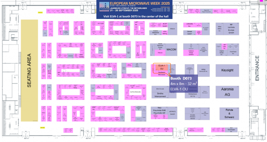 ELVA-1 invites you to European Microwave Week 2025, booth D073 ELVA-1 invites you to European Microwave Week 2025, booth D073